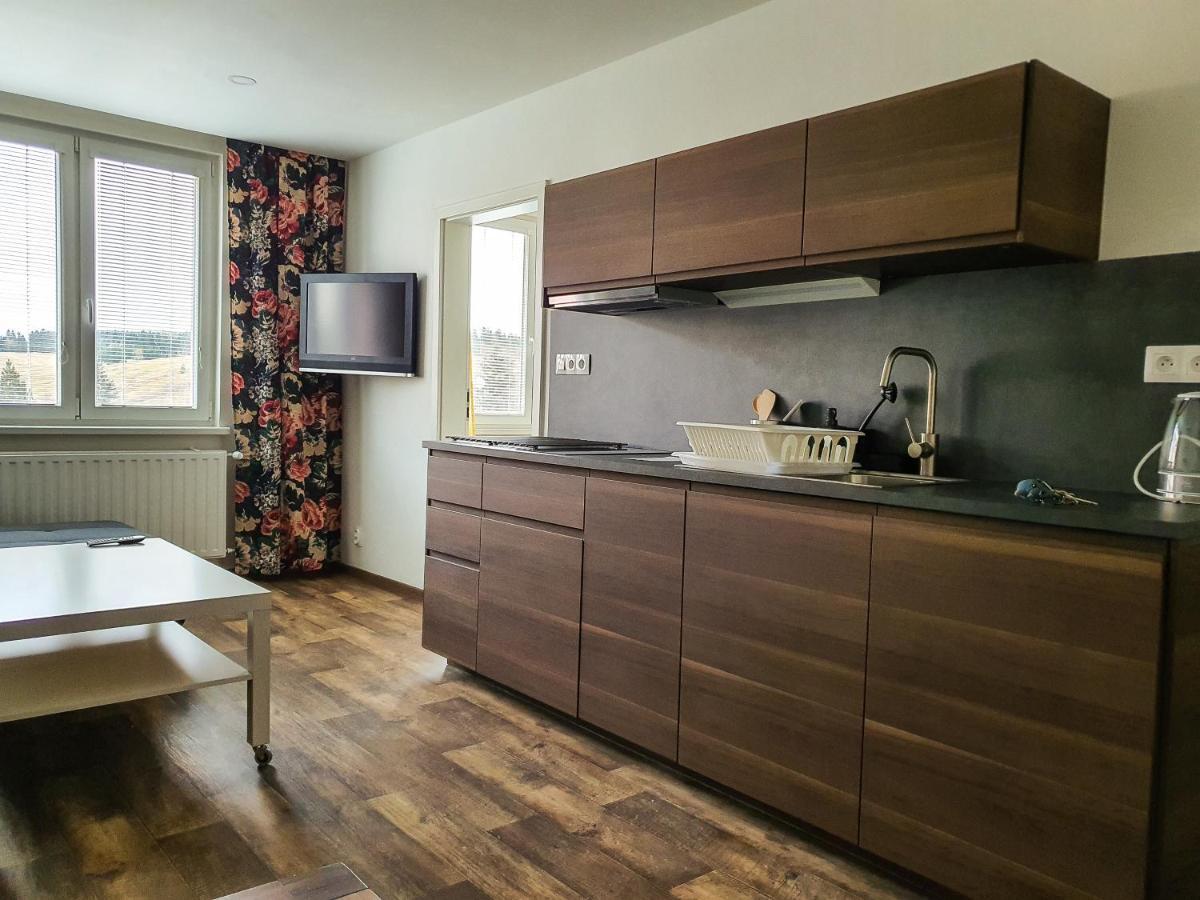 Apartmány SCHMIEDEBERG u KLÍNOVCE Kovářská Kültér fotó